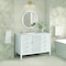James Martin Vanities 48'' Vanity, Bright White w/ 3 CM Ethereal Noctis Quartz Top 485-V48-BW-3ENC - alternate 2